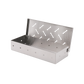 Räucherbox aus Edelstahl mit Klappdeckel